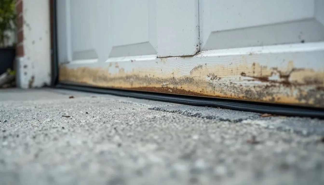 Garage Door Threshold Seal Installation in Duluth