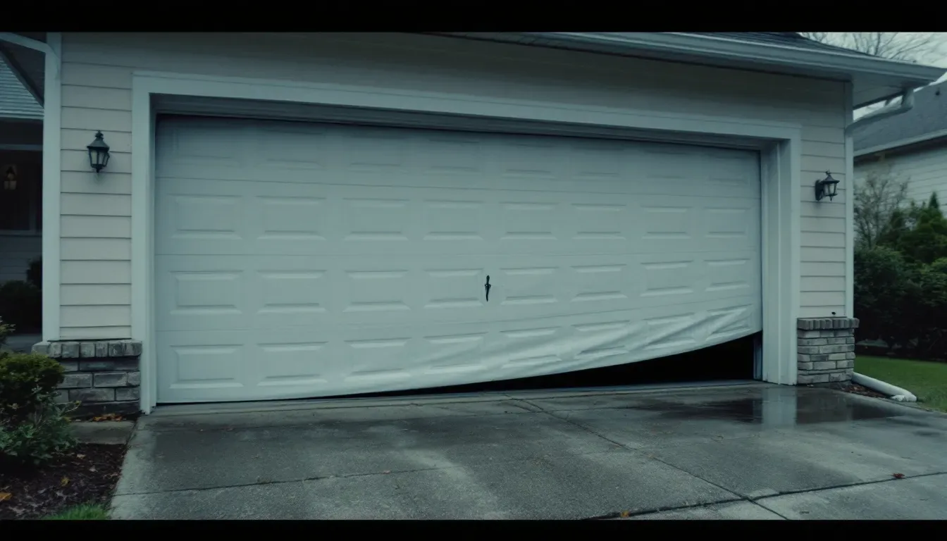 Garage Door Strut Installation in Duluth